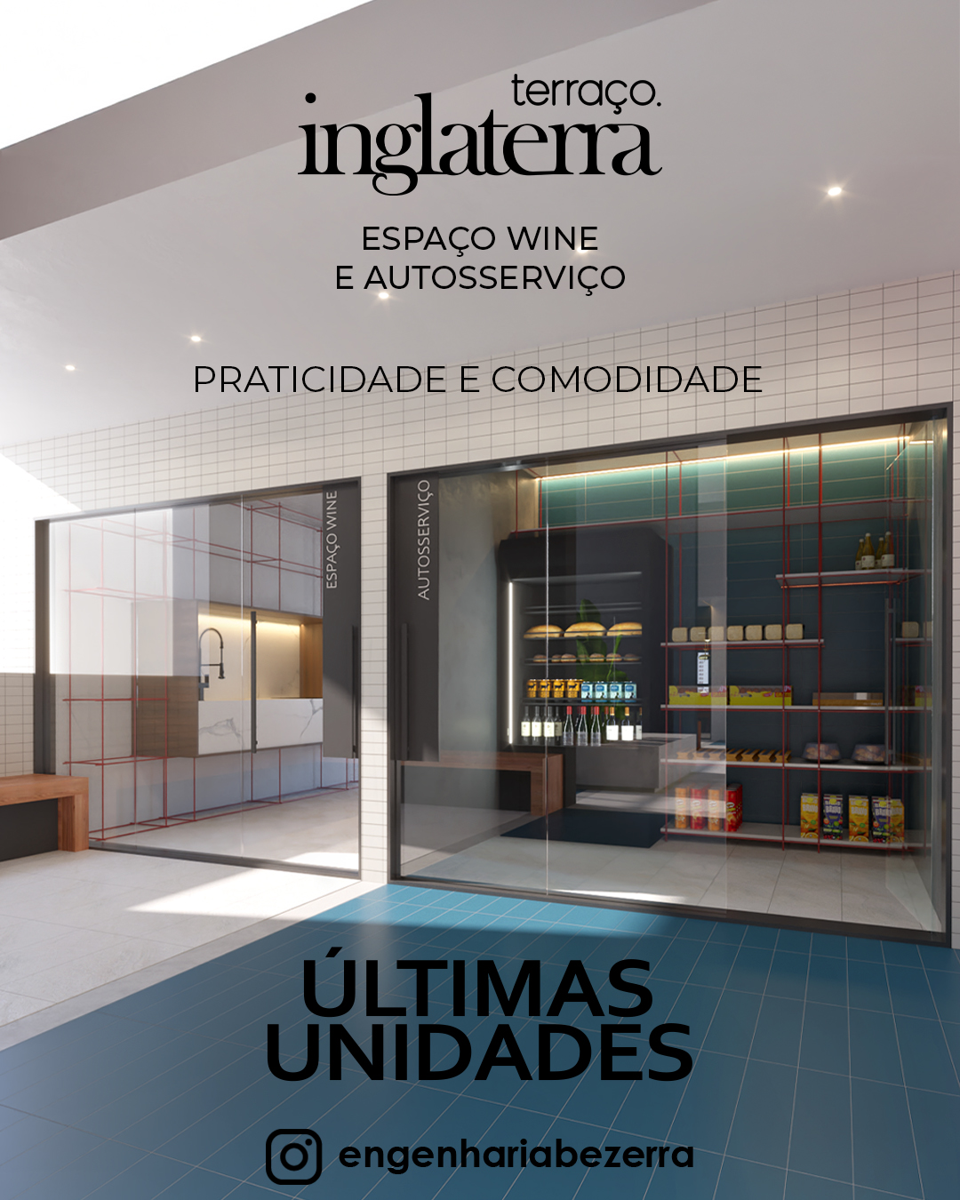 Espaço wine e autosserviço